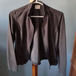 Ladies R&R black lightweight jacket/blazer size small, no issues